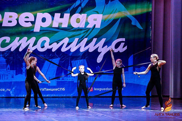 Выступление ученицы детской танцевальной студии Контраст Кулагиной Алисы на конкурсе Северная столица